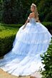 GLS by Gloria GL3612 Sweetheart Neck Tiered Skirt Quince Dress