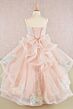 Elizabeth K GK106 Back Bow Sweetheart Neck Mini Pageant Gown