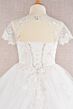 Elizabeth K GK113 Cutout Back Sheer Sleeve Mini Pageant Dress