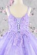 Elizabeth K GK114 Sheer Cape Sweetheart Neck Junior Pageant Dress