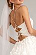 Elizabeth K GL1985 Cutout Lace-Up Back Floral A-Line Bridal Gown