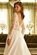 GLS by Gloria GL3530 Long Sleeve Hug-Shoulder Neck Wedding Dress