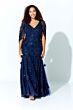Ivonne D Exclusively for Mon Cheri 221D41 V-Neck Floral Dress