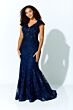 Ivonne D Exclusively for Mon Cheri 221D42 Portrait Neckline Lace Dress