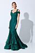 Ivonne D Exclusively for Mon Cheri 221D43 Cold Shoulder Lace Dress
