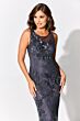 Ivonne D Exclusively for Mon Cheri ID302 Scoop Neck Embellished Dress