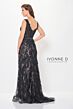 Ivonne D Exclusively for Mon Cheri ID6207 Beaded Waist V-Neck Dress
