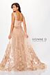 Ivonne D Exclusively for Mon Cheri ID6209 Removable Train Lace Dress