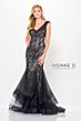Ivonne D Exclusively for Mon Cheri ID6210 Godet Skirt V-Neck Dress