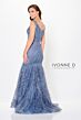 Ivonne D Exclusively for Mon Cheri ID6213 Feather Skirt Trumpet Dress