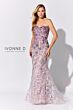 Ivonne D Exclusively for Mon Cheri ID316 Strapless Lace Dress