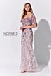 Ivonne D Exclusively for Mon Cheri ID316 Strapless Lace Dress