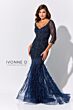 Ivonne D Exclusively for Mon Cheri ID318 Feather Skirt Dress
