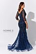 Ivonne D Exclusively for Mon Cheri ID318 Feather Skirt Dress