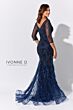 Ivonne D Exclusively for Mon Cheri ID318 Feather Skirt Dress
