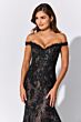 Ivonne D Exclusively for Mon Cheri ID323 Trumpet Silhouette Dress