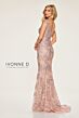 Ivonne D by Mon Cheri ID809 Cap Sleeve Embroidered Mermaid Dress