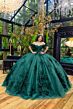 House of Wu 80047 Applique Strap Sweetheart Neck Quinceanera Dress