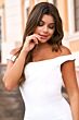 Sherri Hill 71102 Lace Train Off The Shoulder Wedding Dress