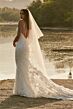 Locket Tree 16114 V Neck In Stock Wedding Dress
