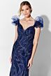 Ivonne D Exclusively for Mon Cheri 122D64 Embroidered Cap Sleeve Dress