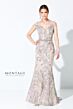 Ivonne D Exclusively for Mon Cheri 220D23 Embroidered Dress with Belt
