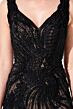 Ivonne D Exclusively for Mon Cheri 220D36 Embroidered V-Neck Dress