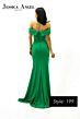Jessica Angel 199 Faux Wrap Off The Shoulder Dress