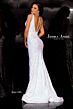 Jessica Angel 2301 Plunging Neckline Sequin Dress