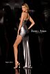 Jessica Angel 2310 High Slit Metallic Dress