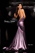 Jessica Angel 2311 Cross Back Metallic Dress