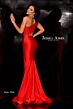 Jessica Angel 2320 Embellished Bodice One Shoulder Dress