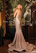 Jessica Angel 328 Lace-Up Back Strapless Dress