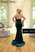 Jessica Angel 331V High Halter Velvet Dress