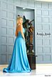 Jessica Angel 343 High Slit Spaghetti Straps Dress