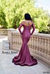 Jessica Angel 358 Long Sleeves Plunging Neck Dress