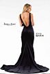 Jessica Angel 414 Boat Neckline Bare Back Dress