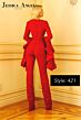 Jessica Angel 421 Bell Sleeves Lace Jumpsuit