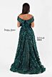 Jessica Angel 453 3D Floral Off The Shoulder Dress