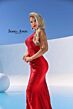 Jessica Angel 503 Sequin Lace Halter Neck Dress