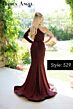 Jessica Angel 529 High Neck One Sleeve Dress
