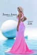 Jessica Angel 556 Cutout Back Plunging Neck Dress