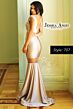 Jessica Angel 707 Illusion Mermaid Two Strap Dress