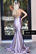 Jessica Angel 733 High Neck Ruched Dress