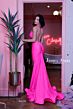 Jessica Angel 758 Embellished Back Halter Neck Dress
