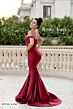Jessica Angel 767 Court Train Off The Shoulder Dress