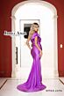 Jessica Angel 795 Asymmetrical Neckline Fitted Dress