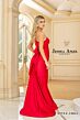 Jessica Angel 814 Bow Back One Shoulder Dress