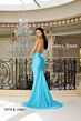Jessica Angel 827 Tie Back Plunging Neck Dress