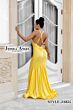 Jessica Angel 835 Cross Back Plunging Neck Dress